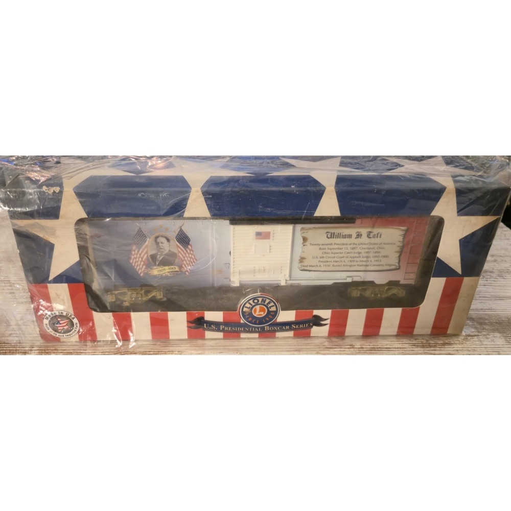 Lionel 6-83948 William H. Taft Presidential Series Box Car O 027 Made USA 2017